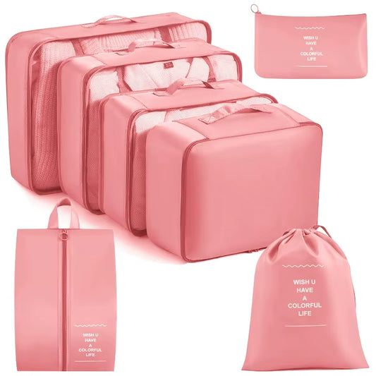 Travel Set Storage Bags Packing Cubes Student Dormitories Clothing Sorting Bags Clothes Digital Toiletries Shoes Organizer Bag